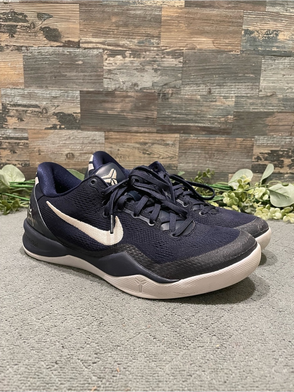 Nike Kobe 8 Protro "College Navy" Sneakers Size 8 Men's